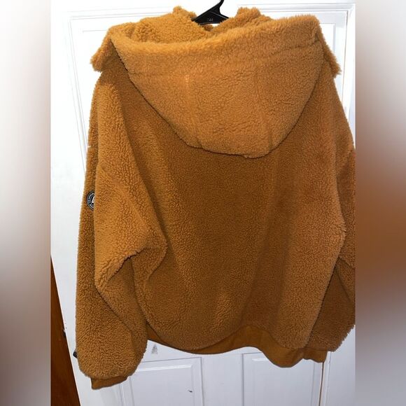 DKNY Women’s Sport Hooded Roebling Fleece Jacket Size Small - Picture 9 of 14